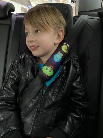 Achat 1x rembourrage de ceinture de sécurité pour enfants HECKBO avec motif  de véhicule de construction - rembourrage de ceinture de sécurité pour  enfants et bébés - idéal pour toute ceinture de