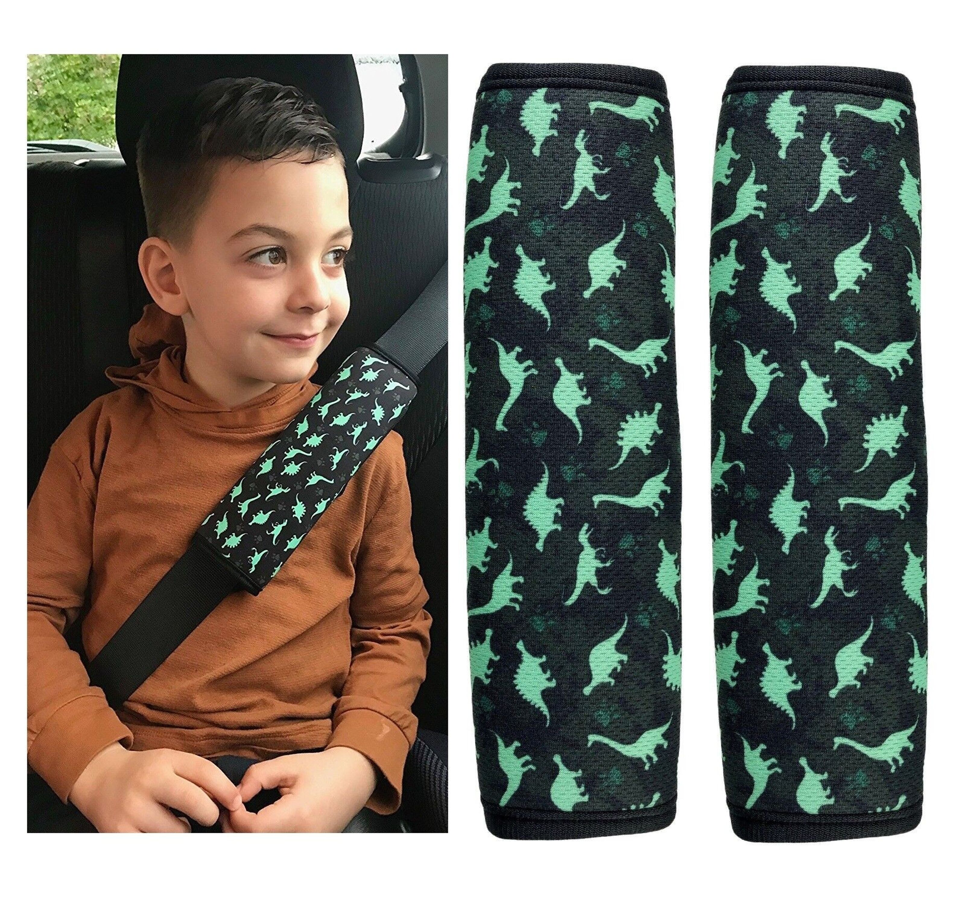 Buy wholesale 2x HECKBO children's car seat belt pads with dinosaur dino  motif - seat belt pads for children and babies - ideal for any belt, car  seat booster, children's bicycle trailer, airplane