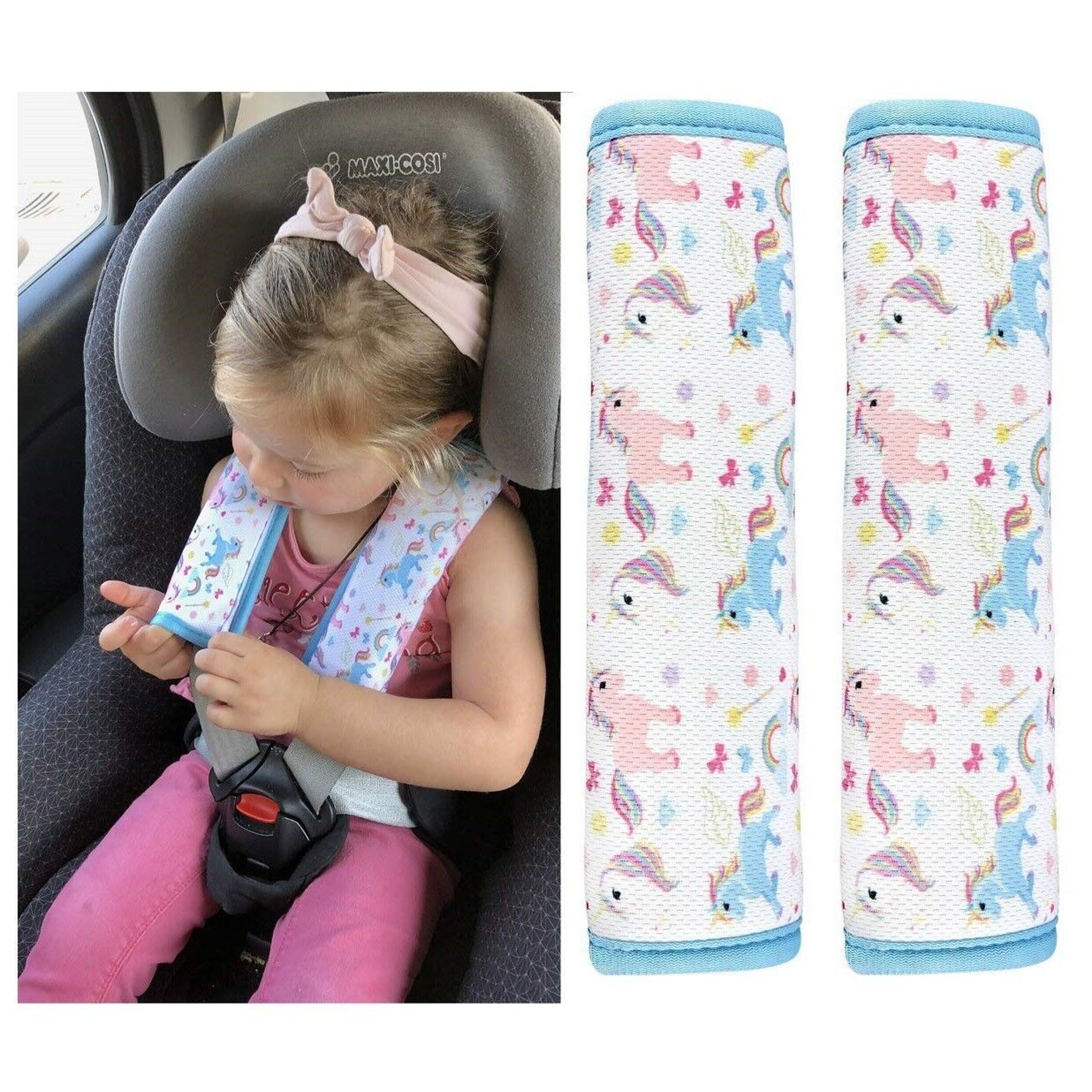 Buy wholesale 2x HECKBO spring car seat belt protectors for adults