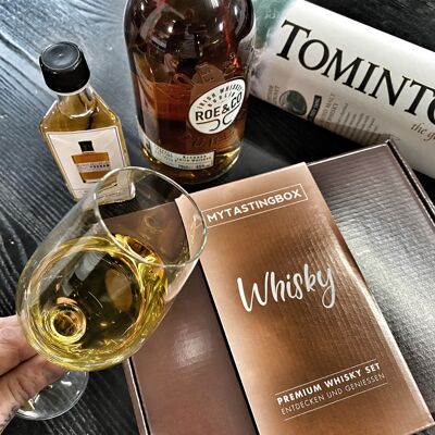 Caja de degustación de whisky