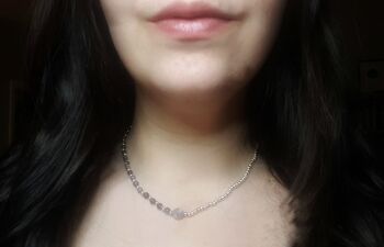 Collier Dainty Améthyste - Argent Sterling 1