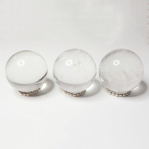 Clear Quartz Sphere Crystal - One