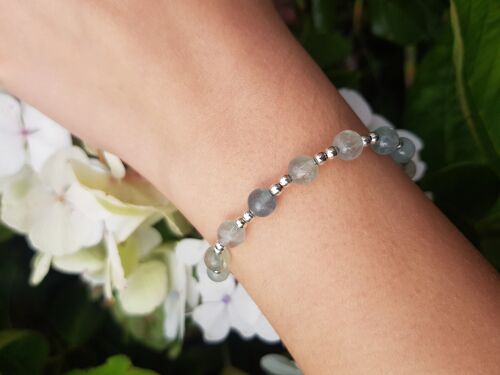 Fluorite Classic Bracelet - Silver Plated