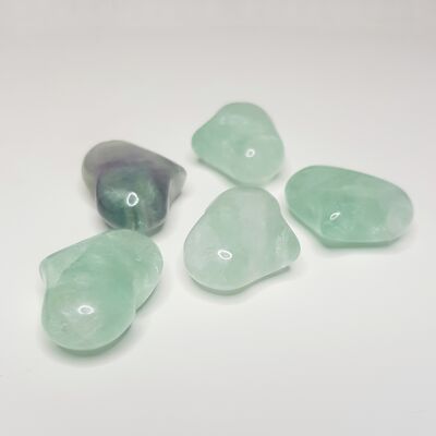 Fluorite Crystal Heart