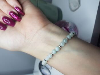 Bracelet Jade Complet - Plaqué Or Rose 2