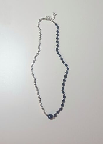 Collier Onyx Dainty - Argent Sterling 2
