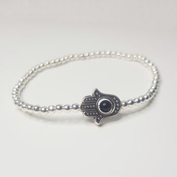 Bracelet Main Hamsa Onyx 1