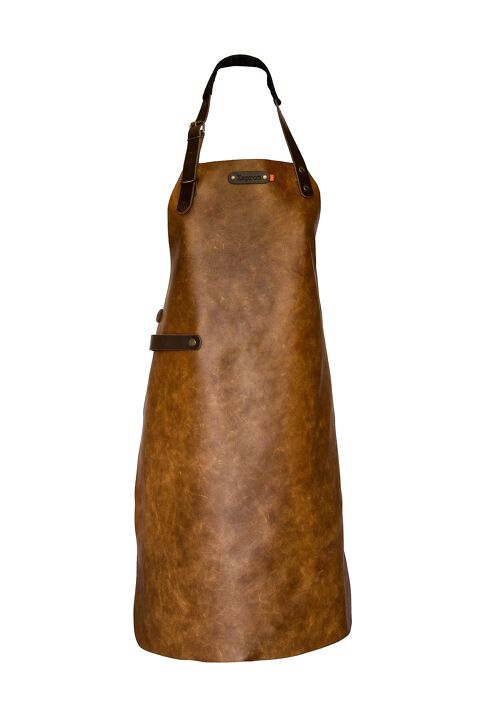 Xapron leather (BBQ) apron Atlanta (M, Ranche)