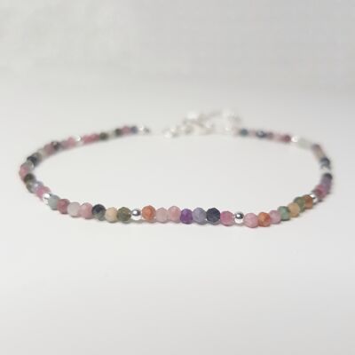 Bracelet Gracieux Tourmaline - Argent Sterling