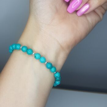 Bracelet Complet Turquoise - Argent Massif 2