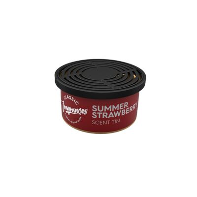 Summer Strawberry Tin Air Freshener