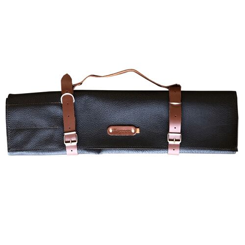 Knife roll bag Montana Black - 9 pockets