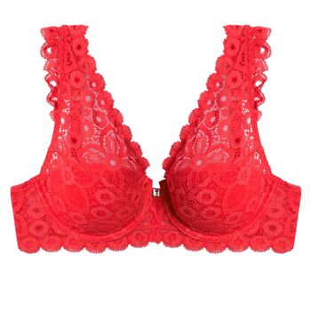 Soutien-gorge ampliforme coque moulée INTREPIDE Rouge 1