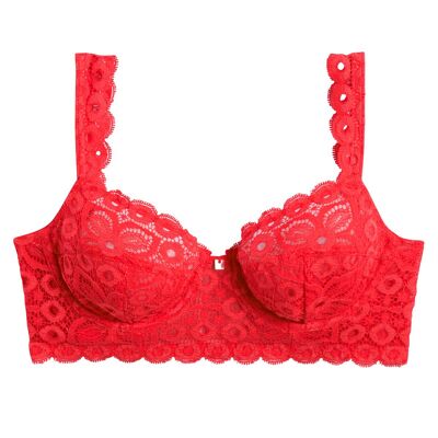 Underwired bra INTREPIDE Red