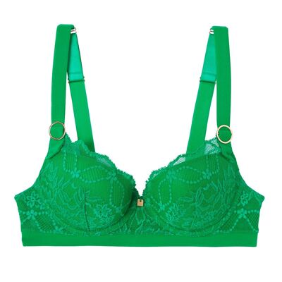 TOKYO French lace molded padded bra