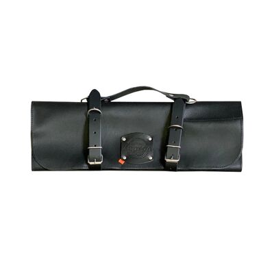 Knife roll bag Kansas Black - 5 pockets