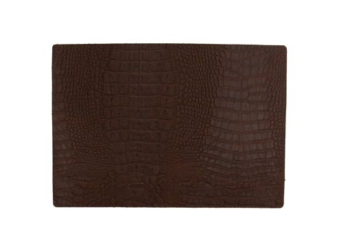 Placemat set (4 pcs) Caiman Brown