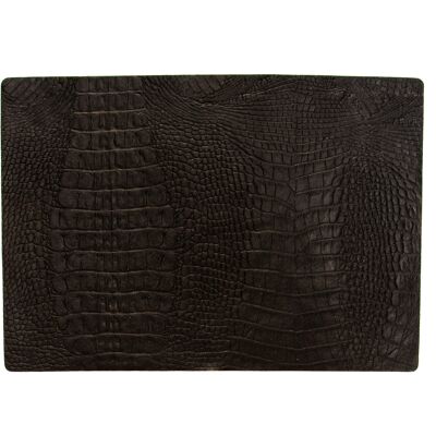 Placemat set (4 pcs) Caiman Black