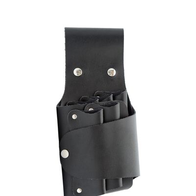 Xapron leather scissor holder - color Black