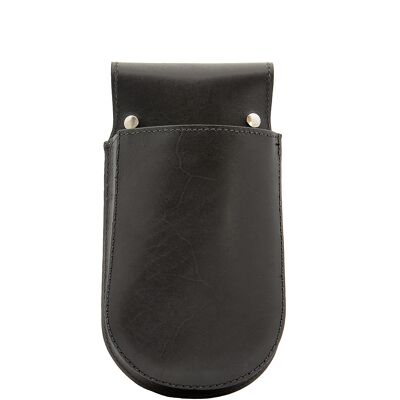 Xapron leather waiter holder - color Black