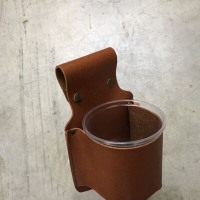 Xapron leather water holster - color Cognac