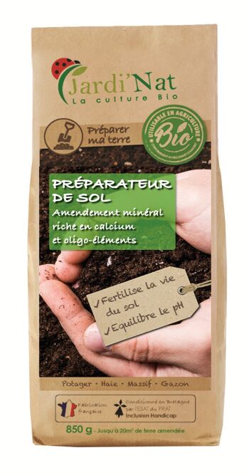 Préparateur de sol Ca : pH+ 850g