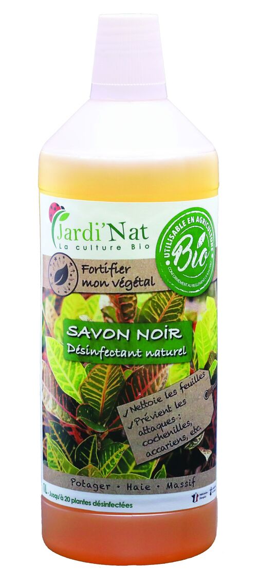 Savon noir bio 1L