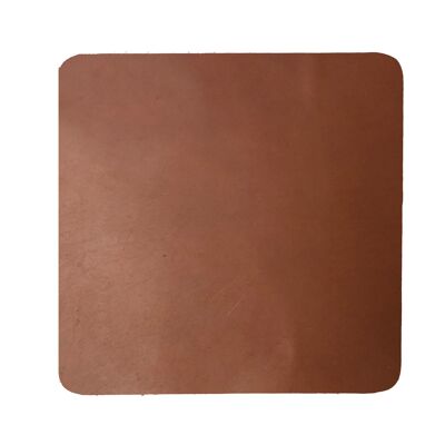 Coasters set (4 pcs) Color Cognac