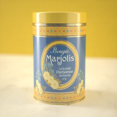 Petite bougie boite métal - Marjolis