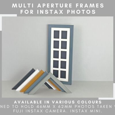 Instax Multi Aperture Wooden Photo Frame (91)