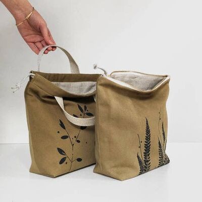 Moss Project Bag con cordón