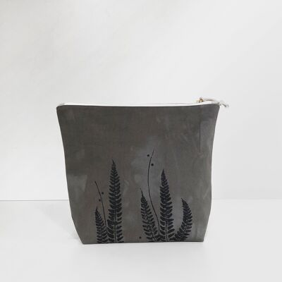 Charcoal Project Bag-Zipper