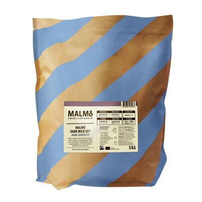 Malmö Dark Milk 56% 5kg