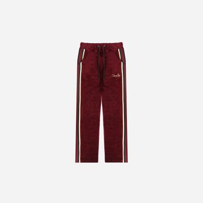 Maroon Velour Joggers