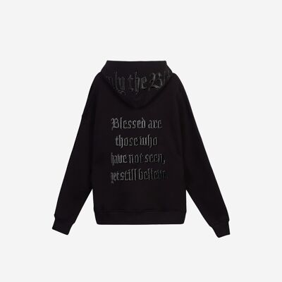 Black Blossom Statement Hoodie