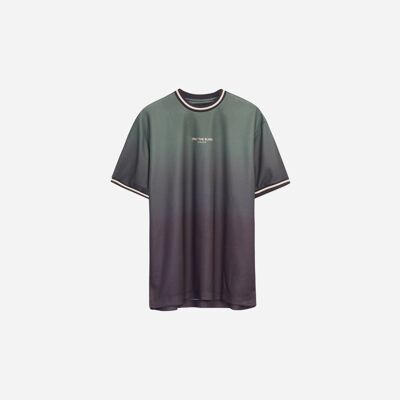 Olive Fade Mesh Jersey