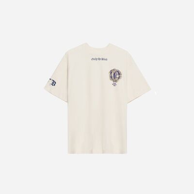 Beige Crew Logo T-Shirt