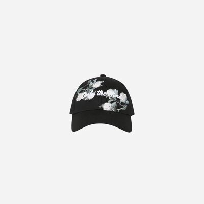Efflorescent Black Baseball Cap