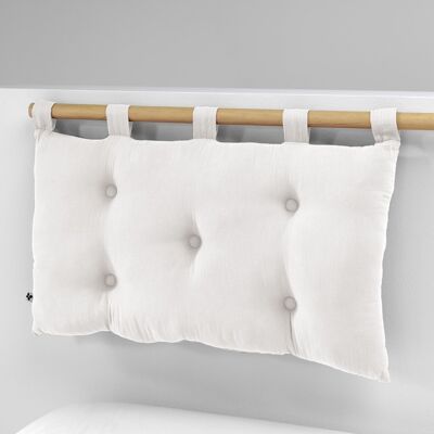 5-button headboard with loops Cotton gauze 50 x 80 cm GAÏA Chantilly