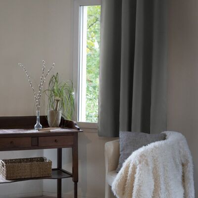 Blackout curtain 140 x 180 cm OBSCURE Anthracite