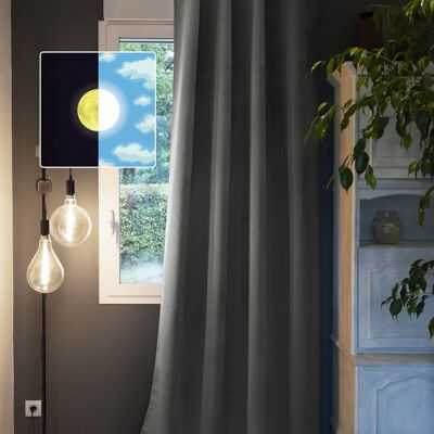 Blackout curtain 140 x 260 cm OBSCURE Anthracite