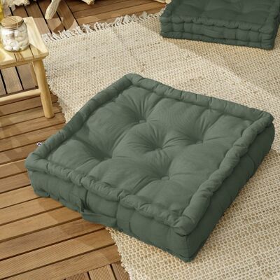 Coussin de sol 50 x 50 x 10 cm KALA Romarin