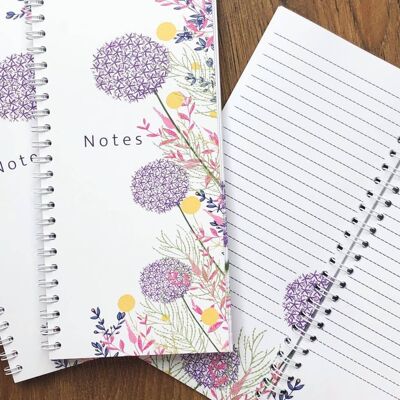Allium Garden Notebook