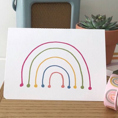 Rainbow Greeting Card