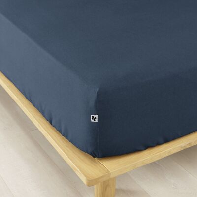 Flannel fitted sheet 160 x 200 cm CANDICE Night