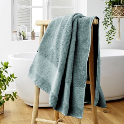 Bath towel 90 x 150 cm GARANCE Ice blue