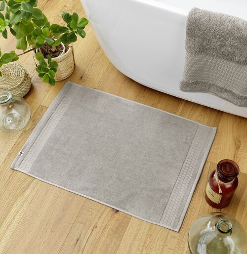 Tapis de bain 50 x 70 cm GARANCE Argile