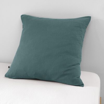 Cotton gauze pillowcase 60 x 60 cm GAÏA Duck