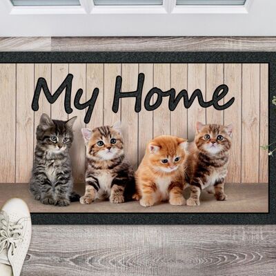 Printed rectangle rug 40 x 68 cm GATTI - MY HOME