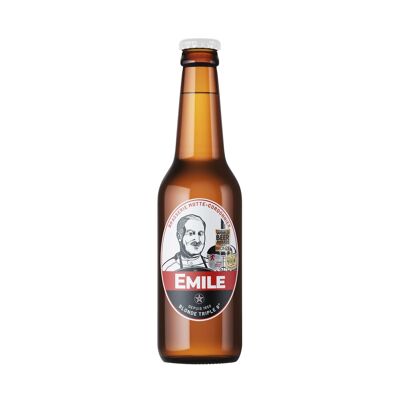 Cerveza Triple Emile Rubia 9° 33cl